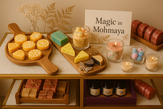 B2B Wellness Trial Pack - Complete range of Magic in Mohmaya handcrafted candles, soaps, bath salts for wholesale