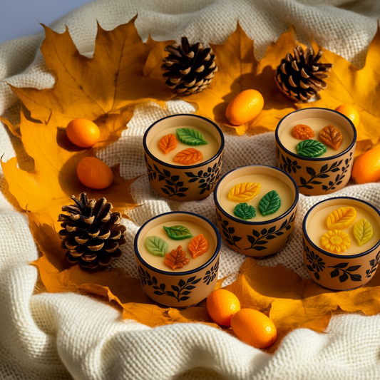 Mini Succulent Candle - Eco-Friendly Soy Wax Aromatherapy Candle for Gifting & Home Decor